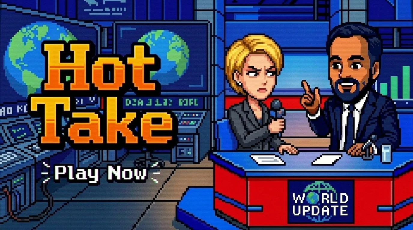 Hot Take — title art